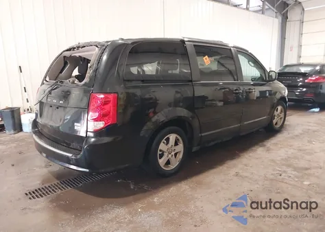 2013 Dodge Grand Caravan Sxt из США, поврежденный, VIN 2C4RDGCG4DR580863